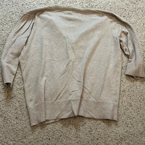 Merona Beige Women's Cardigan Sweater - Picture 4 of 5